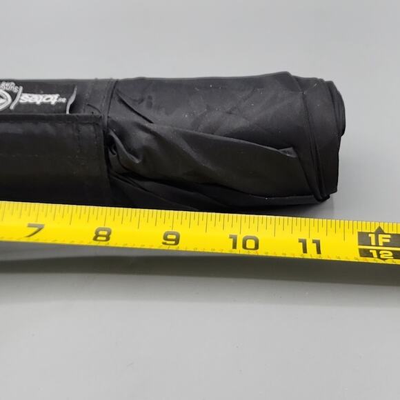 Rain & Sun Auto Open Umbrella with Large 42" Coverage New Black - Picture 4 of 10